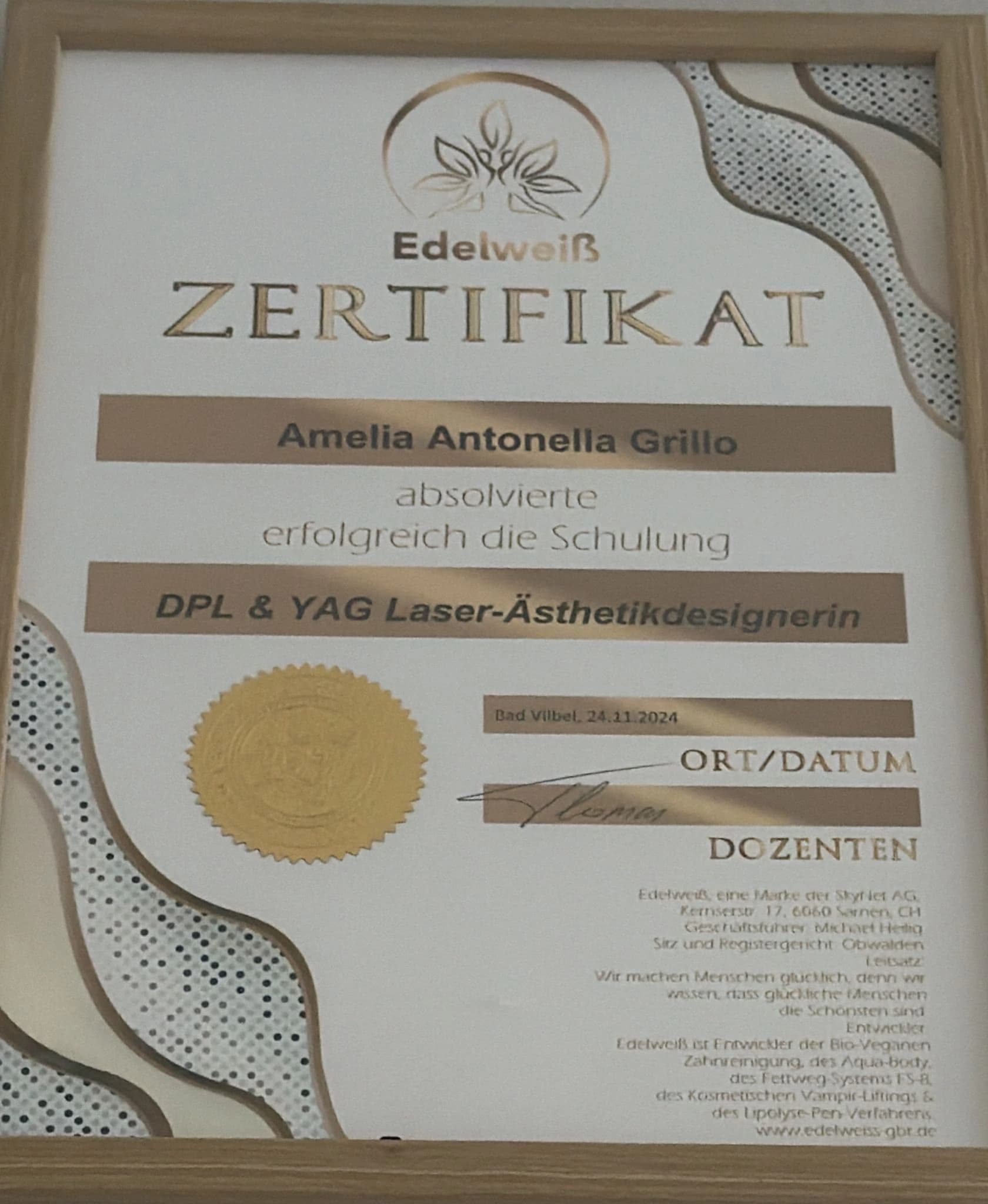 DPL 2 Zertifikat