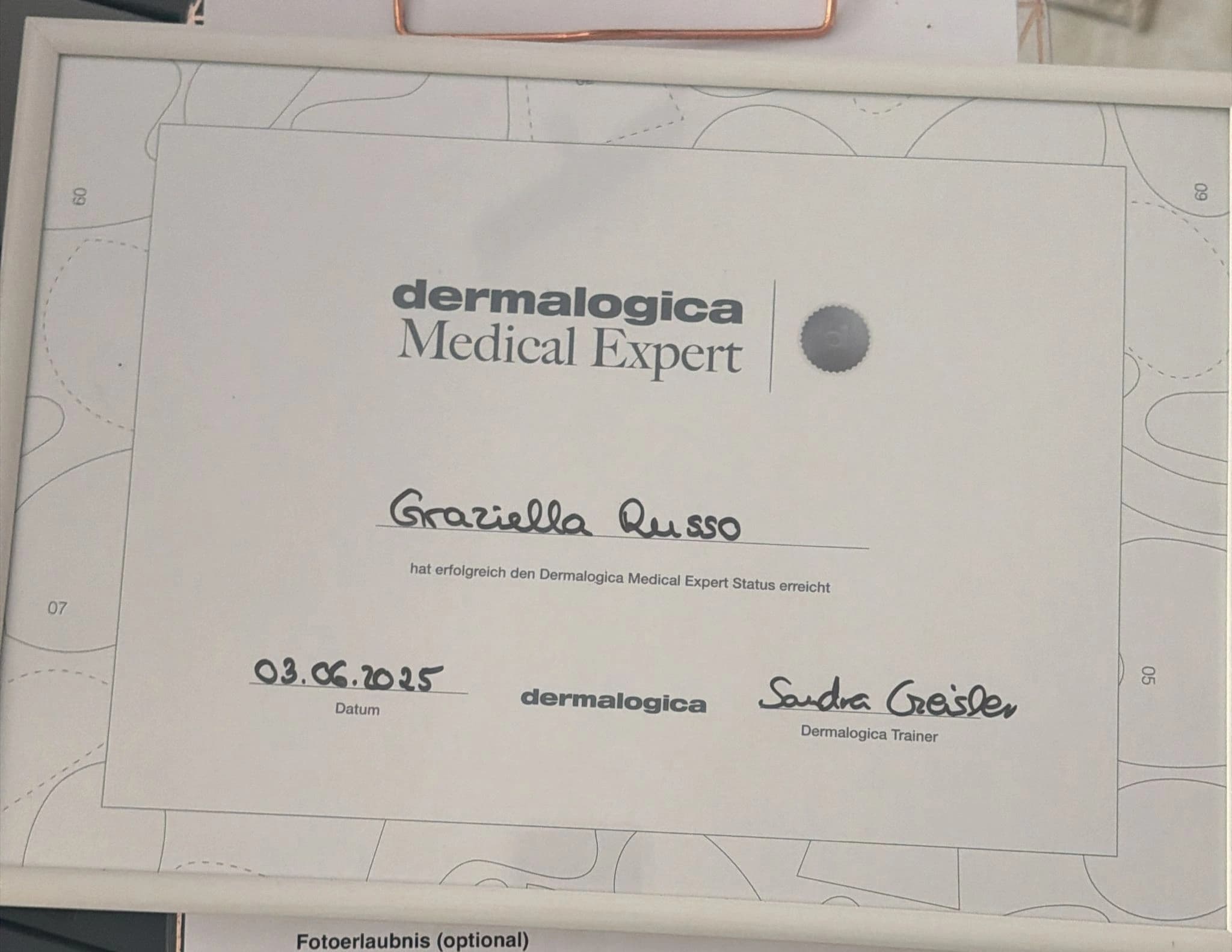 Medical Expert Zertifikat